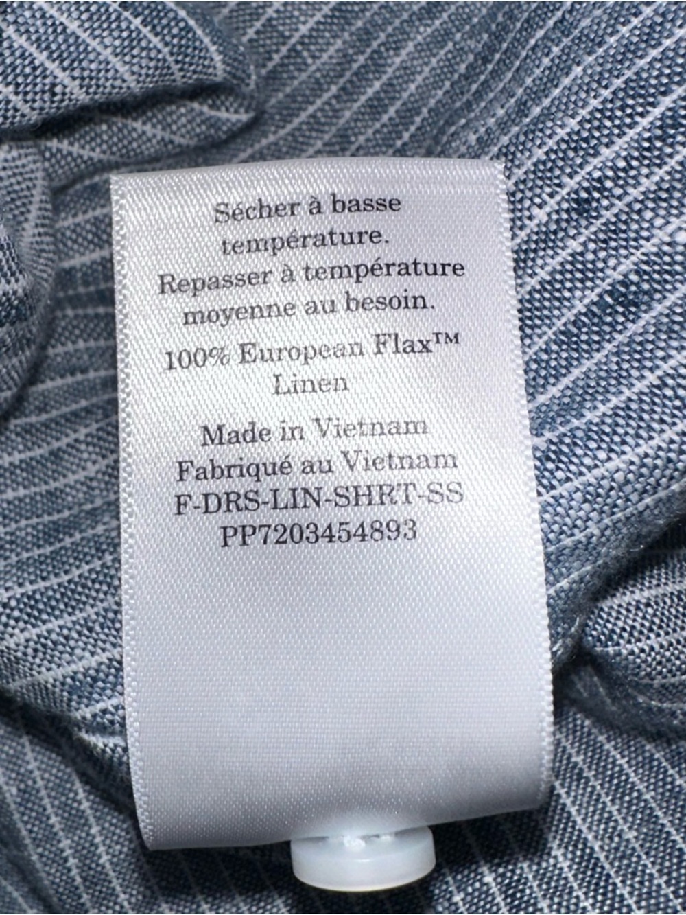 Everlane The Daytripper Shirt Dress Womens XXS 100% European Flax Linen Striped - Picture 11 of 13